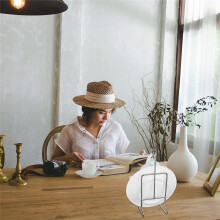 8Pcs Tea Cup and Saucer Display Stand Holder Rack Metal Cup Saucer Holder Tea Cup Holder Display Coffee Mug Organizer