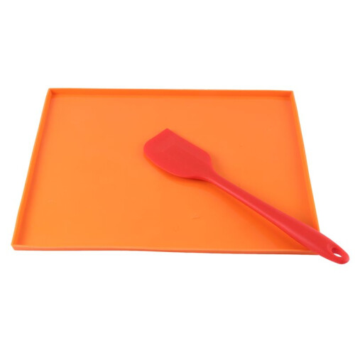 4PCS Silicone Dehydrator Sheets Dehydrator Mats with  for Fruit Leather Liquid Fruits Meat Herbs with Scraper
