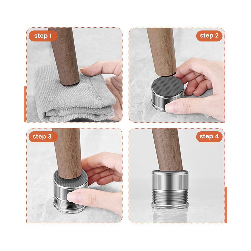 2Pcs Adjustable Bed Risers Heavy Duty Protectors Furniture Anti-Vibration Legs Multi-Function Furniture Legs Fittings -B 6034057606599