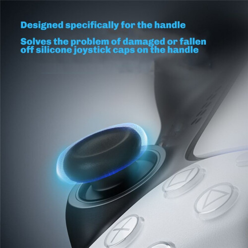 Joystick Replacement Caps for PS5 Controller Easy Install Thumb Stick Caps Enhanced Grip for Improved Gaming Precision
