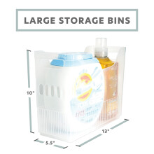 Pantry Cupboard Organizers and Storage Bins, Kitchen & Bathroom Organizing Containers, Freezer Storage Organizers B