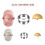 Dumpling Maker, Dumpling Dough Press Mold Set with Ring Cutter and Stuffing Spoon, Kitchen Gadget for Empanada 7