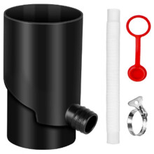 Water Collection UV Resistant Rainwater Collector Kit Rain Barrels to Collect Rainwater From Gutter for Car