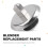Replacement Parts Coupling Stud Slinger, Compatible for  and Osterizer Blenders Replacement Parts 5