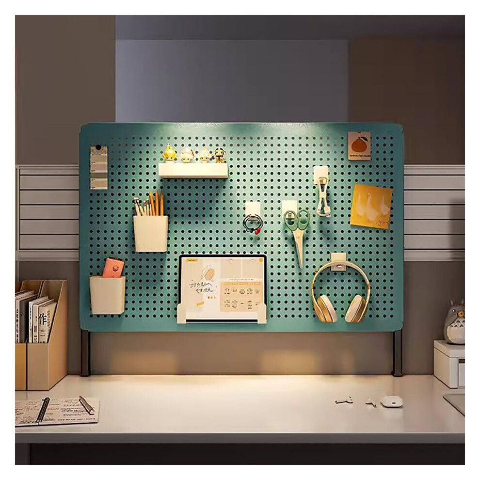 Adjustable Vertical Clamp Bracket For Pegboard, Blue Organizer Shelf With Secure Clamping 9092120809091