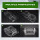 100Pcs Single Individual Cake Slice Boxes Dessert Containers Cheesecake Boxes Stackable Square Boxes Clear Food Boxes 6
