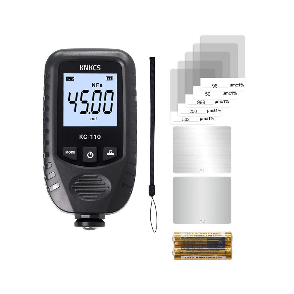 Automotive Paint Thickness Gauge -Paint Meter For Used Car Iron/Aluminum/Zinc Body Fill Tester With 0.001 Mil-Resolution 6034181825149