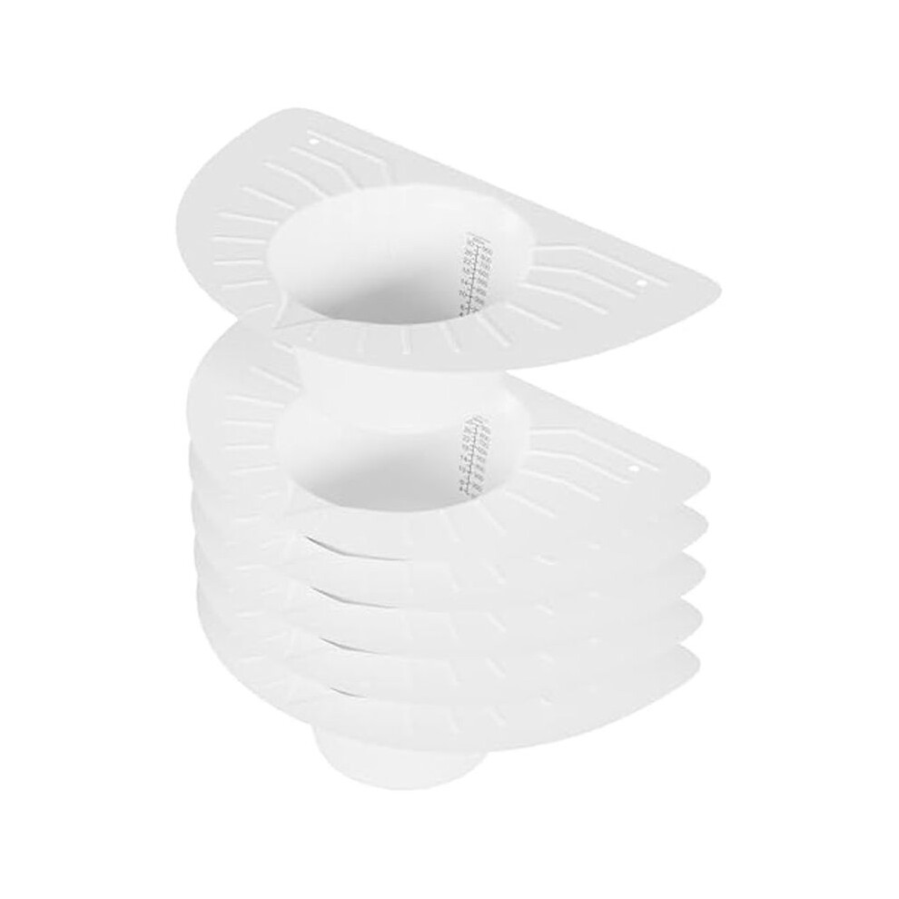 Tauoh Urine Hats For Toilets,Universal Toilet Hats To Catch Urine, 6 Pack 30Oz/900Cc Pee Urinal Sample Cup Containers