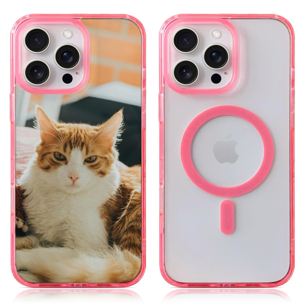 Custom Magnetic Photo Iphone Case For Iphone 16 15 14 13, Shockproof Slim Cover With ScratchâResistant Matte Finish 9073542736295
