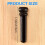 6 pezzi nero ebano Shell Guitar Bridge Bone Pins Set con Abalone Dot verde per accessori chitarra acustica 6