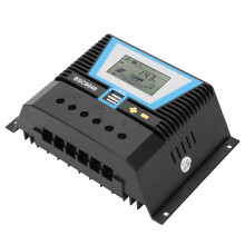 60A MPPT Solar Charge Controller 12V 24V 36V 48V Smart Charging Regulator for Off‑Grid Battery Systems