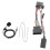Car  5.0 Aux Cable Microphone Handsfree Mobile Phone Free Calling Adapter for   C2 C5 RD4 2