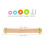 Adjustable Wood Rolling Pin with Removable Rings,Dough Roller,for Baking,Pizza and Cookies,Home Kitchen Baking Tool 1