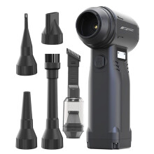 90000RPM Violent Fan Powerful Air Blower 9 Gears Speed Adjustable Brushless Jet Fan High Speed Jet Blower Vacuum Kit