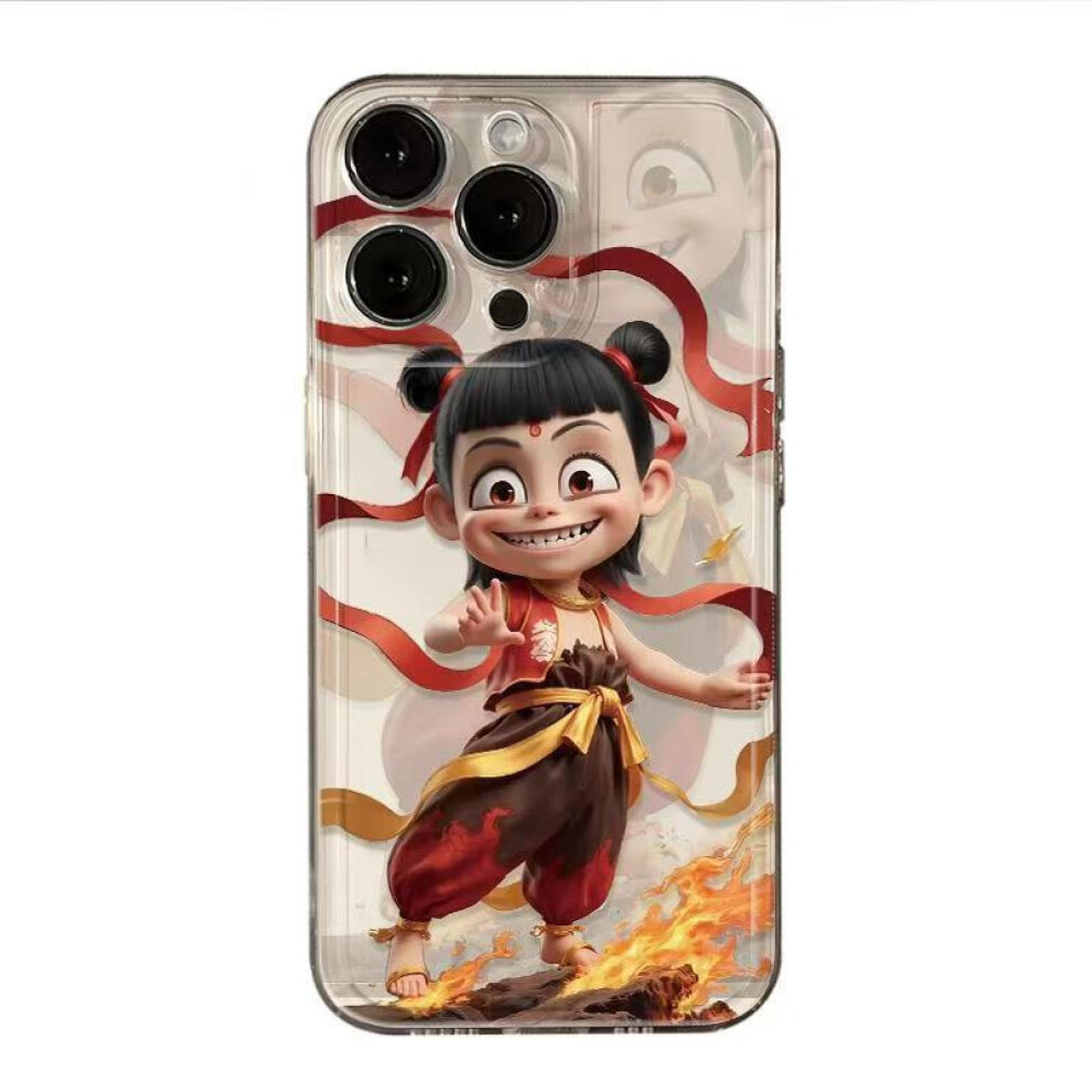 Case For Iphone 16 Pro Nezha Design With ShockâAbsorbing Protection, Slim Lightweight Cover For Women 9073542736370