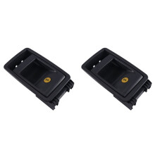 2X Car Rear Folding Release Handle Plastic Back 72909-08011 for Sienna 2014-2018 Black
