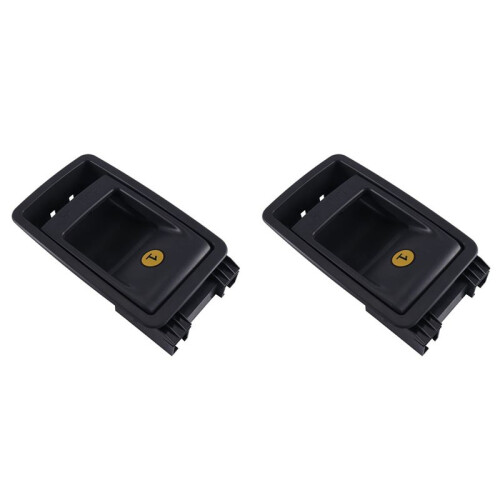 2X Car Rear Folding   Release Handle Plastic Back   72909-08011 for  Sienna 2014-2018 Black