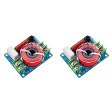 2X Filtre   Filtre Trappeur Audio HiFi Réglable pour Haut-Parleur à Gamme Complète de 4 à 8 Ω de 6,5 Pouces Filtre