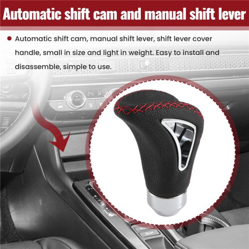 Universal Cuir Auto Matic Shift Camion Levier De Vitesses Manuel Levier Levier Couvercle