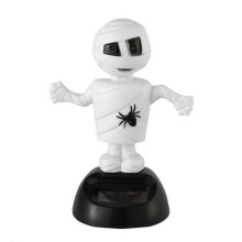 Halloween Car Dashboard Bobble Head, Solar Powered Dancing Figurine, Cute Fun Decor Ornament