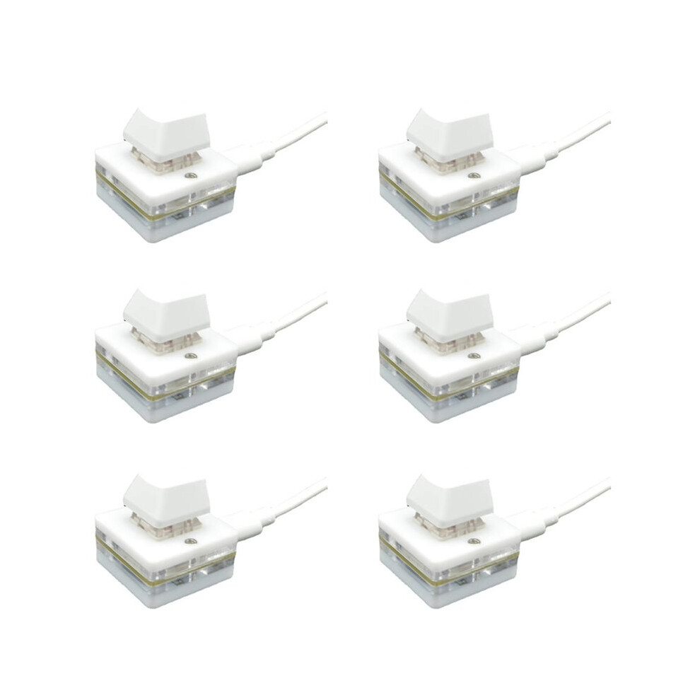 6X 1-Key Shortcut Keyboard Usb Custom Programmable Macro Keyboard Hot Key Mouse One Key Button Rgb Keypad 6032048565757