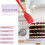 4PCS Silicone Dehydrator Sheets Dehydrator Mats with  for Fruit Leather Liquid Fruits Meat Herbs with Scraper 6