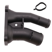 Thermostat Housing Coolant Flange Fit for C-Max Focus Fusion Mondeo Fiesta 2001-2012 1707050 2S6G-9K478-BC