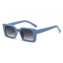 (Style2)Occhiali da sole eleganti geometrici retrò con Uv400 per streetwear di tendenza e outdoor