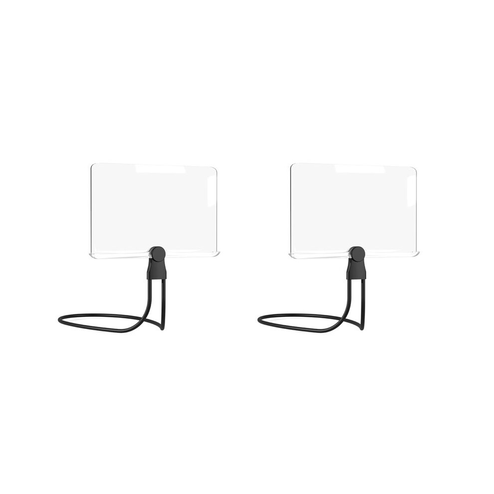 2X Magnifying Glass Adjustable Neck Wear Magnifier Square Detachable Handheld Book Page Reading Magnifier for Seniors