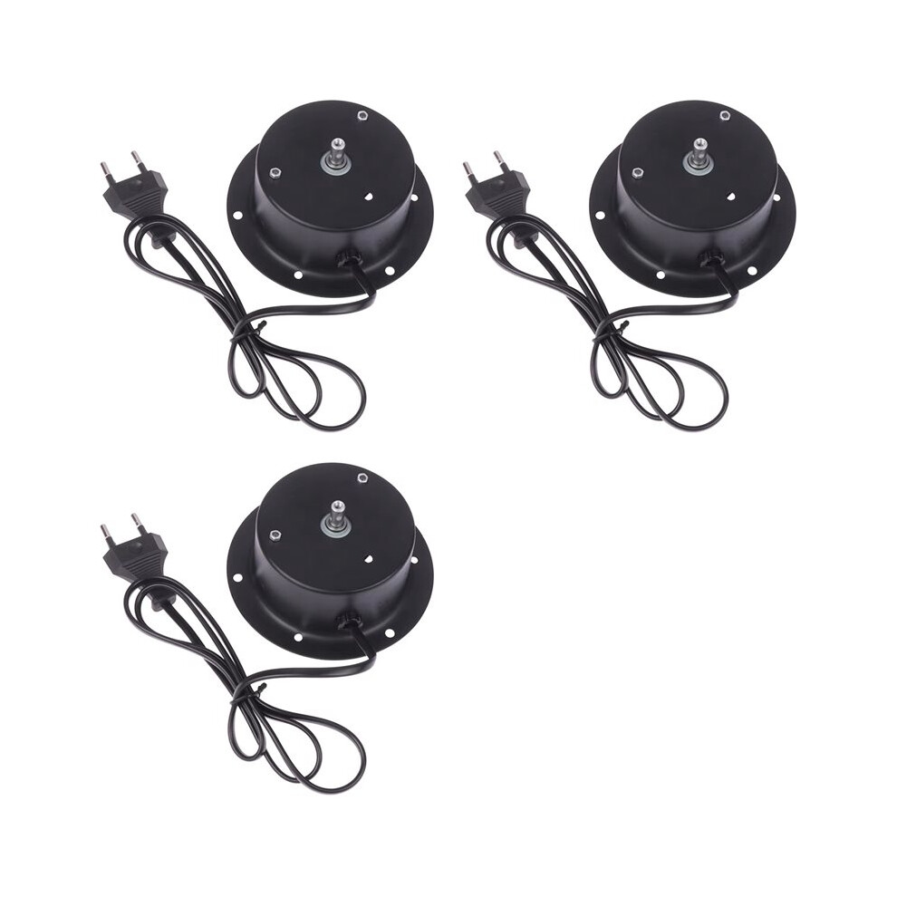 3X 1.5 Rpm Rotating Motor With Plug For Hanging Glass Mirror Disco Dj Ktv Partys Eu Plug Light 6032225273598