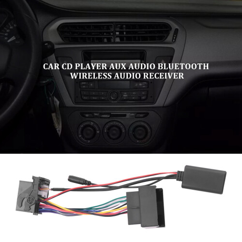Car  5.0 Aux Cable Microphone Handsfree Mobile Phone Free Calling Adapter for   C2 C5 RD4 2