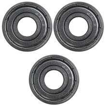 3X 6201Z Deep Bearing, Metal, 12 x 32 x 10 mm, Sealed