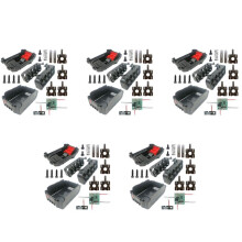5X Li-Ion Battery Case Circuit Board PCB for Zhipu Hongsong Jingmi No Original 18V Lithium Battery,10 Hole