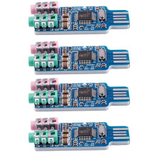 4X Free Driver USB Sound Card CM108 USB Sound Card Chip
