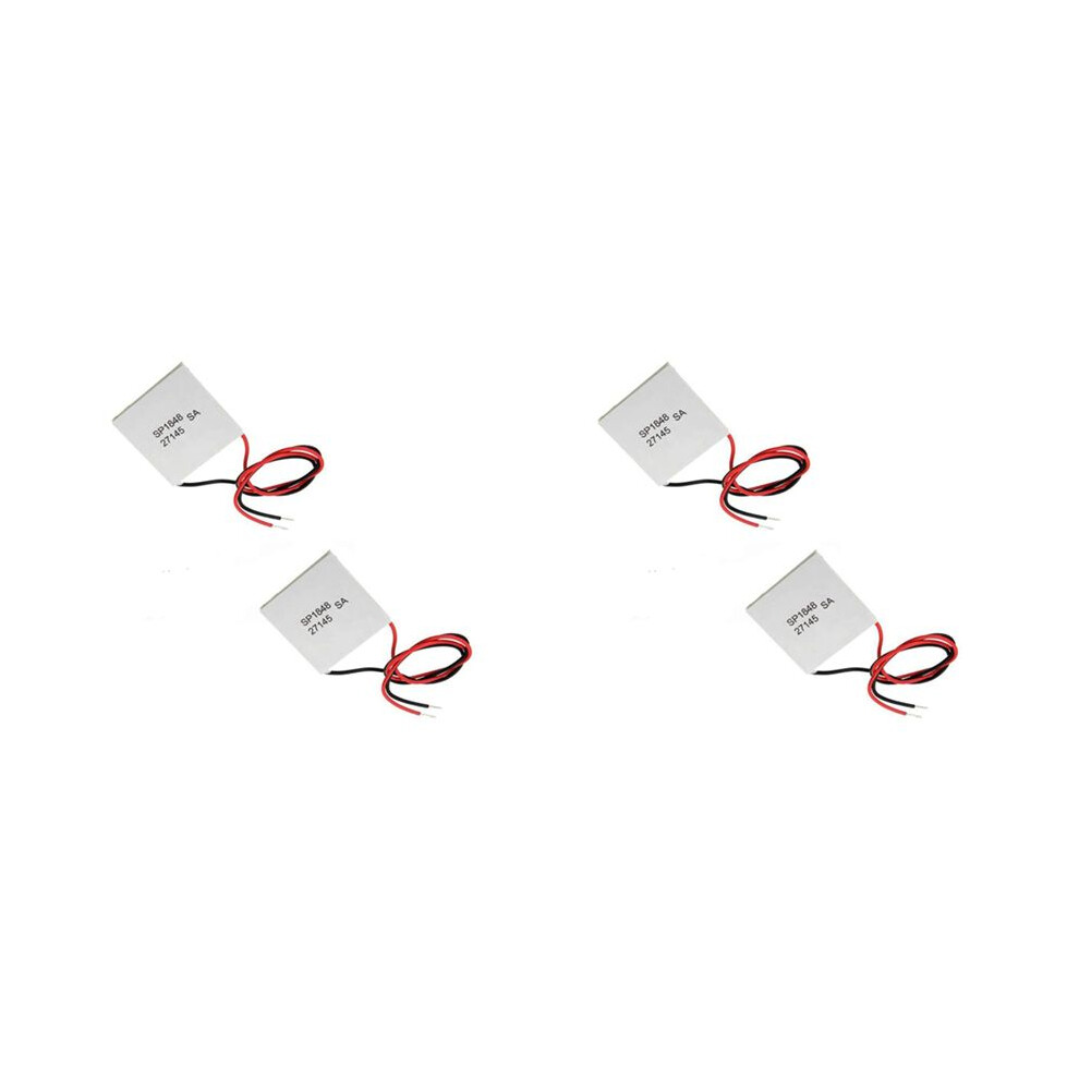 4Pcs 40X40mm Thermoelectric Power Generator Sp1848-27145 Peltier Teg Module 6033584857665
