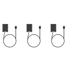 3X NB-13L Dummy Batterij met USB-A Voedingsadapter -Koppeling voor  G7X2 G7X3 G5X2 G9X2 G1X3 G5X G9X SX620 SX720 SX730 HS