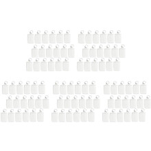 500Pcs Foto Portachiavi Rettangolo Inserto Nel Acrilico Bianco Trasparente Cornice per Foto Portachiavi Portachiavi Portachiavi Diviso DIY