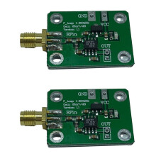 2X Compteur de Puissance RF AD8307 Détecteur Logarithmique Détection de Puissance Détecteur RF 1-600 MHz Compteur de Puissance