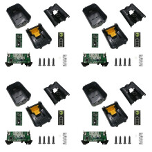 4X DCB120 Battery Plastic Case PCB Charging Protection Circuit Board Box for 10.8V 12V Li-Ion Battery Dcb125