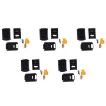5X DCB200 Battery Plastic Case (No Battery Cell ) for 18V 20V 3.0Ah 4.0Ah DCB200 Li-Ion Battery