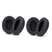 4x Ersatz Ohr Polster Ohren Schützer Ohren Schützer Kopfhörer Zubehör Schwarze LEDer Tasche für ATH M50X, M40X, M30X, HyperX
