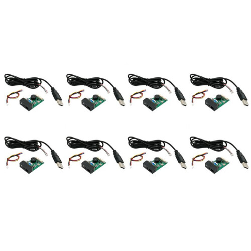 8X GM67 1D/2D USB UART Barcode Scanner Lettore di codici a barre QR Code Scanner