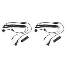 2X V3 V6 V8 V1098A V5S Helmet Headset Special Connecting Cable for UV-5R Two Way Radio