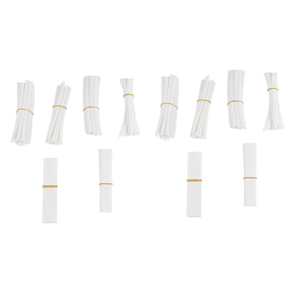 200 Pcs Heat Shrink Tube Casing Heat Shrink Tube Color:white 6032862347560