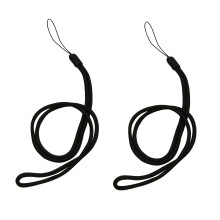 2X Nylon Cord Braid Cord for Camera Necklace Black
