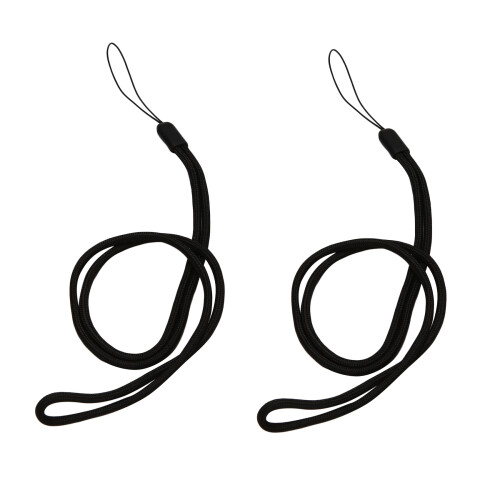 2X Nylon Cord Braid Cord for Camera Necklace Black