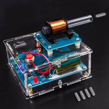 DIY Soldering Kit with Electromagnetic Transmitter and Voltage Converter for Adults Learning Electronics