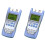 2X AUA-9 1Mw Power FTTH Fiber Optic Optical Power Meter Cable Tester 1