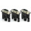3X VGA Virtual Display Adapter Male Dummy Plug EDID Headless  Emulator Lock Plate 1