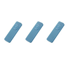 3X Portable USB Sport U Disk Mp3 Music Player Support 32GB TF Card(Blue)